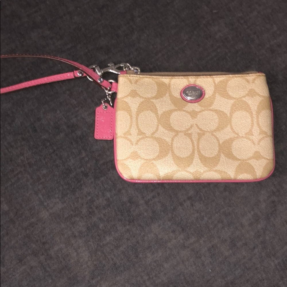 Coach wallet wristlet